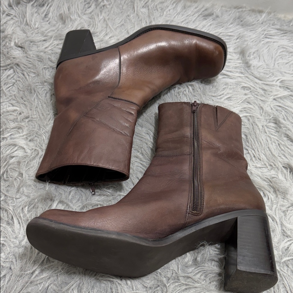 Diba leather vintage boots - Picture 8 of 8